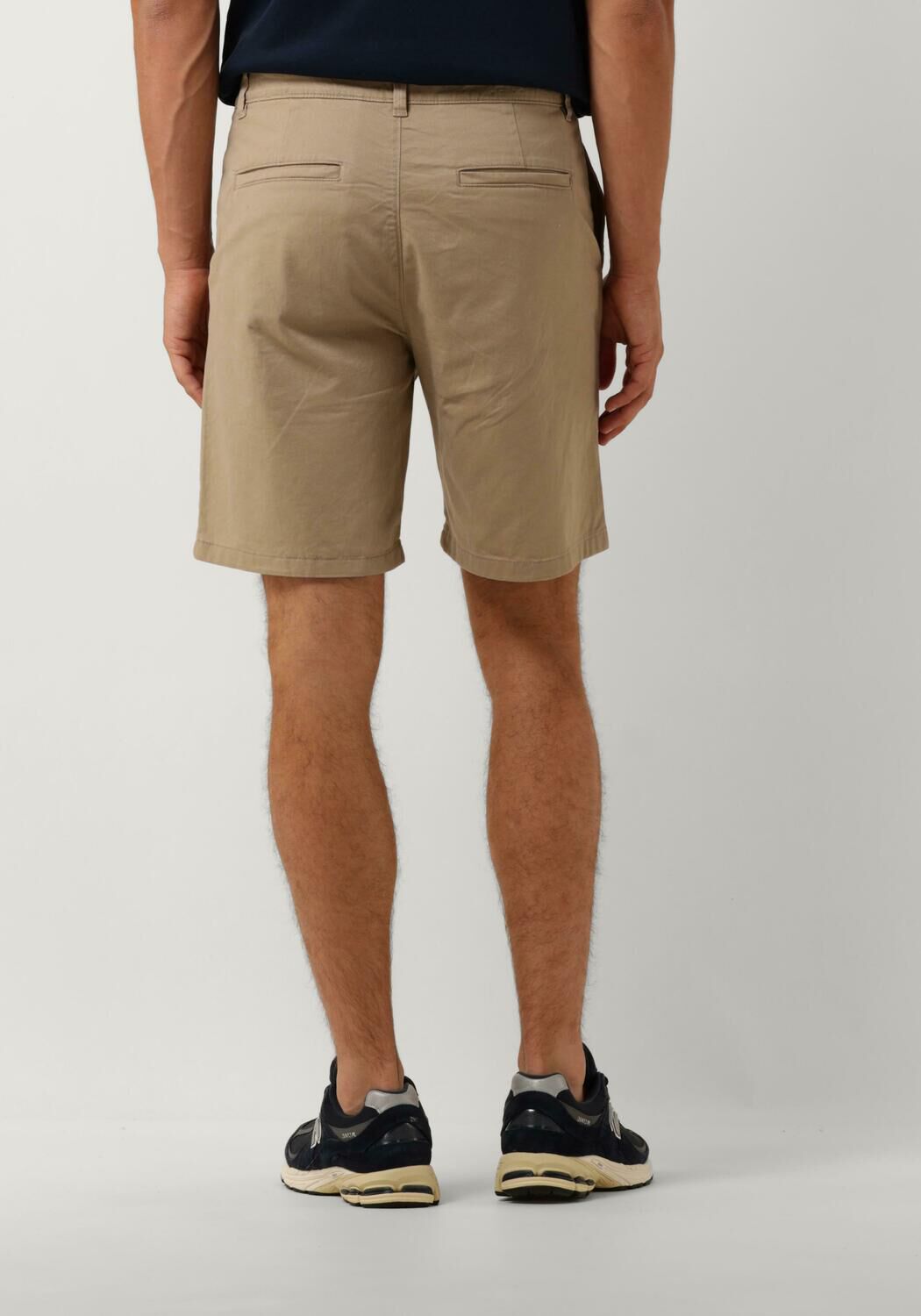 SELECTED HOMME Heren Broeken Slhreglar Bil Flex Shorts Noos Beige