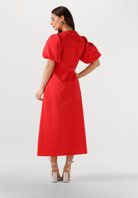 Rode NEO NOIR Maxi jurk ILLANA POPLIN DRESS - large