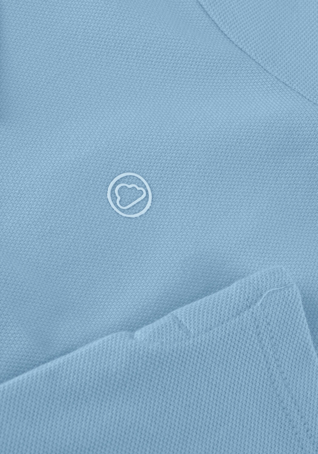 Lichtblauwe MAYORAL Tops & T-shirts BASIC S/S POLO - large