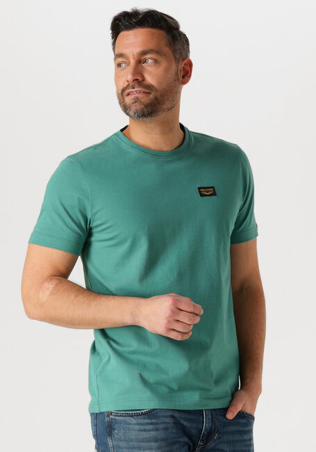 Groene PME LEGEND T-shirt SHORT SLEEVE R-NECK GUYVER TEE - large