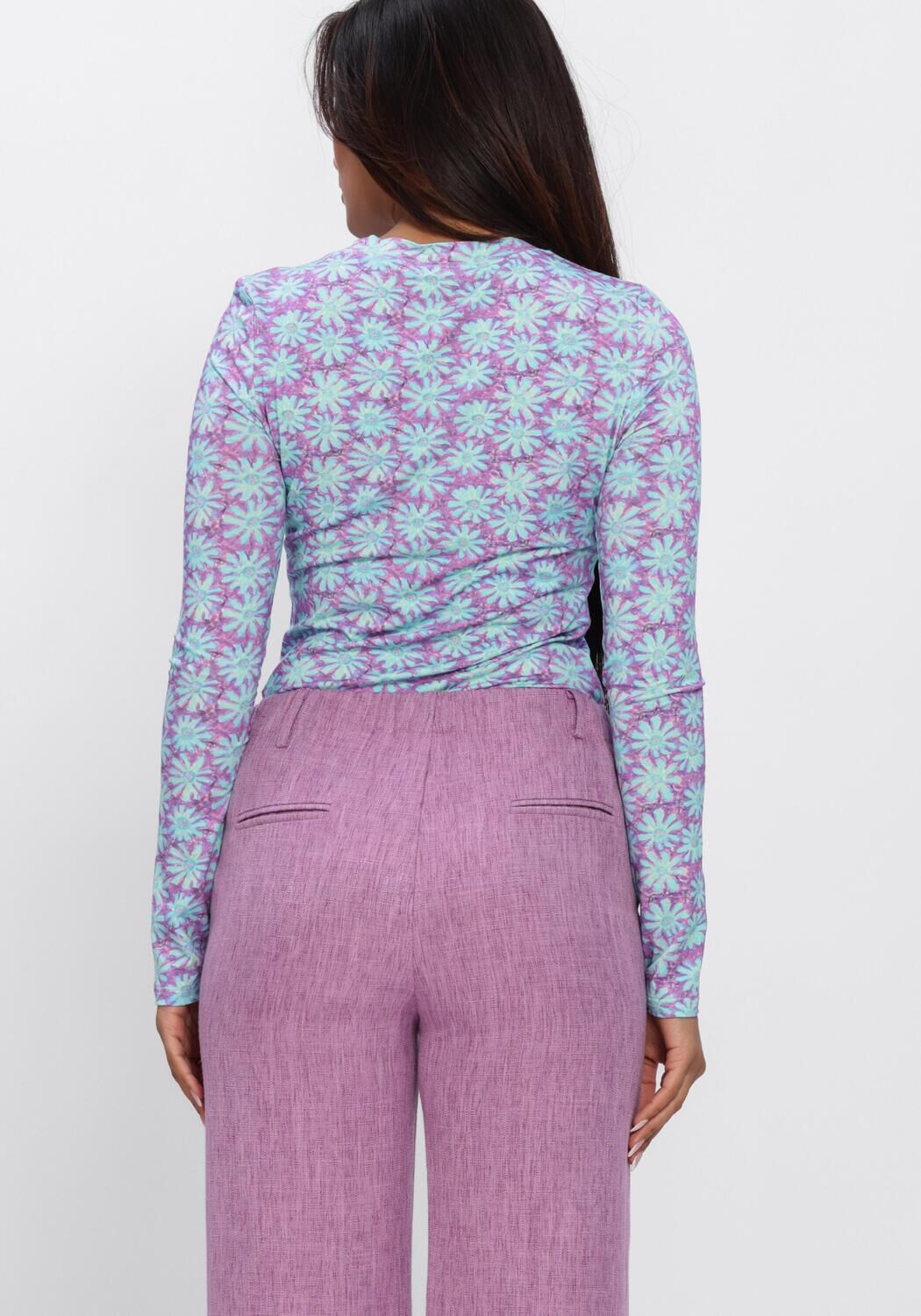 Blauwe YDENCE Top TOP CHRISTINE - large