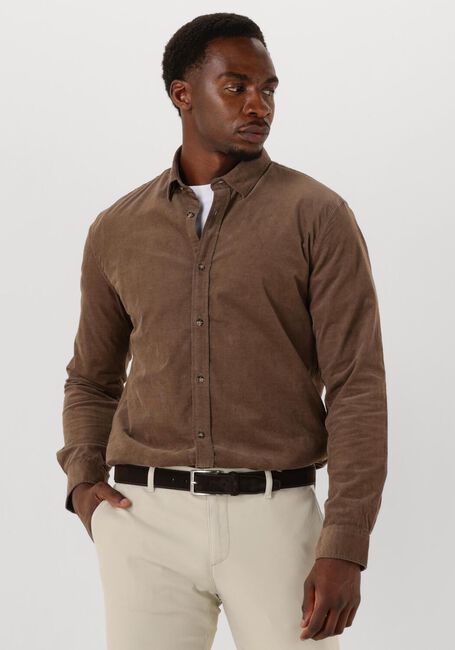 Bruine MATINIQUE Casual overhemd MATROSTOL BU - large