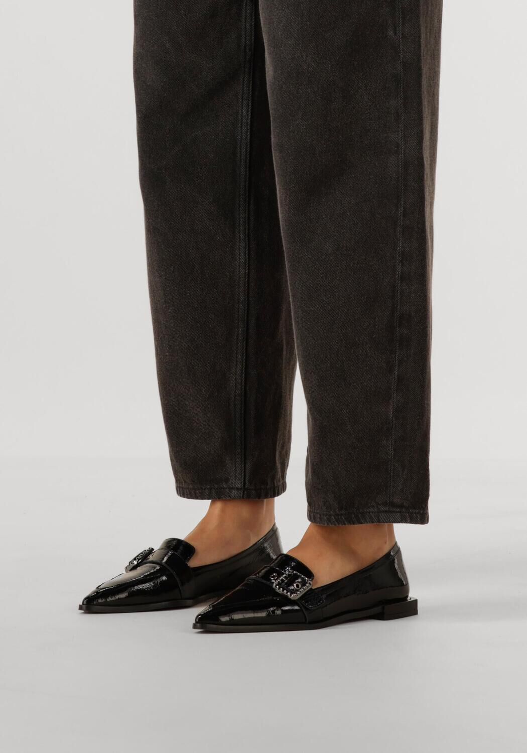 Zwarte FLORIS VAN BOMMEL Loafers SFW-40051 GYNNI - large