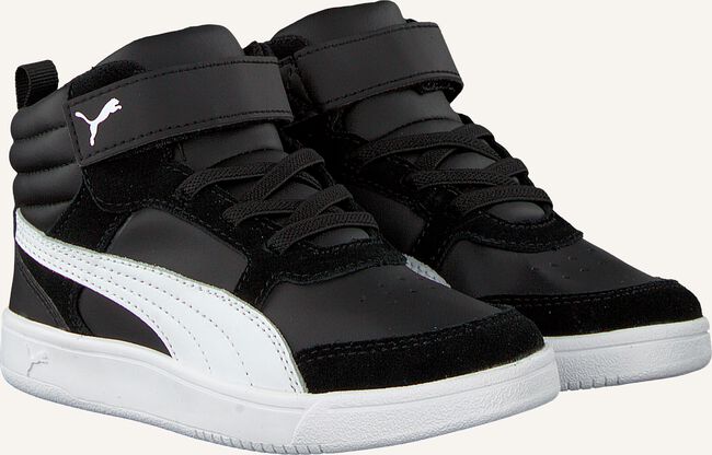 Zwarte PUMA Hoge sneakers REBOUND STREET V2 PS Zwarte PUMA Hoge sneakers REBOUND STREET V2 PS - large