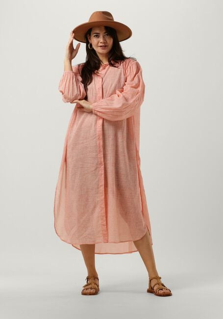 Roze MES DEMOISELLES Midi jurk SHIRT DIANE Roze MES DEMOISELLES Midi jurk SHIRT DIANE - large