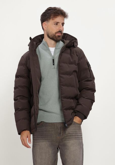 Bruine AIRFORCE Gewatteerde jas MITCHELL PARKA - large