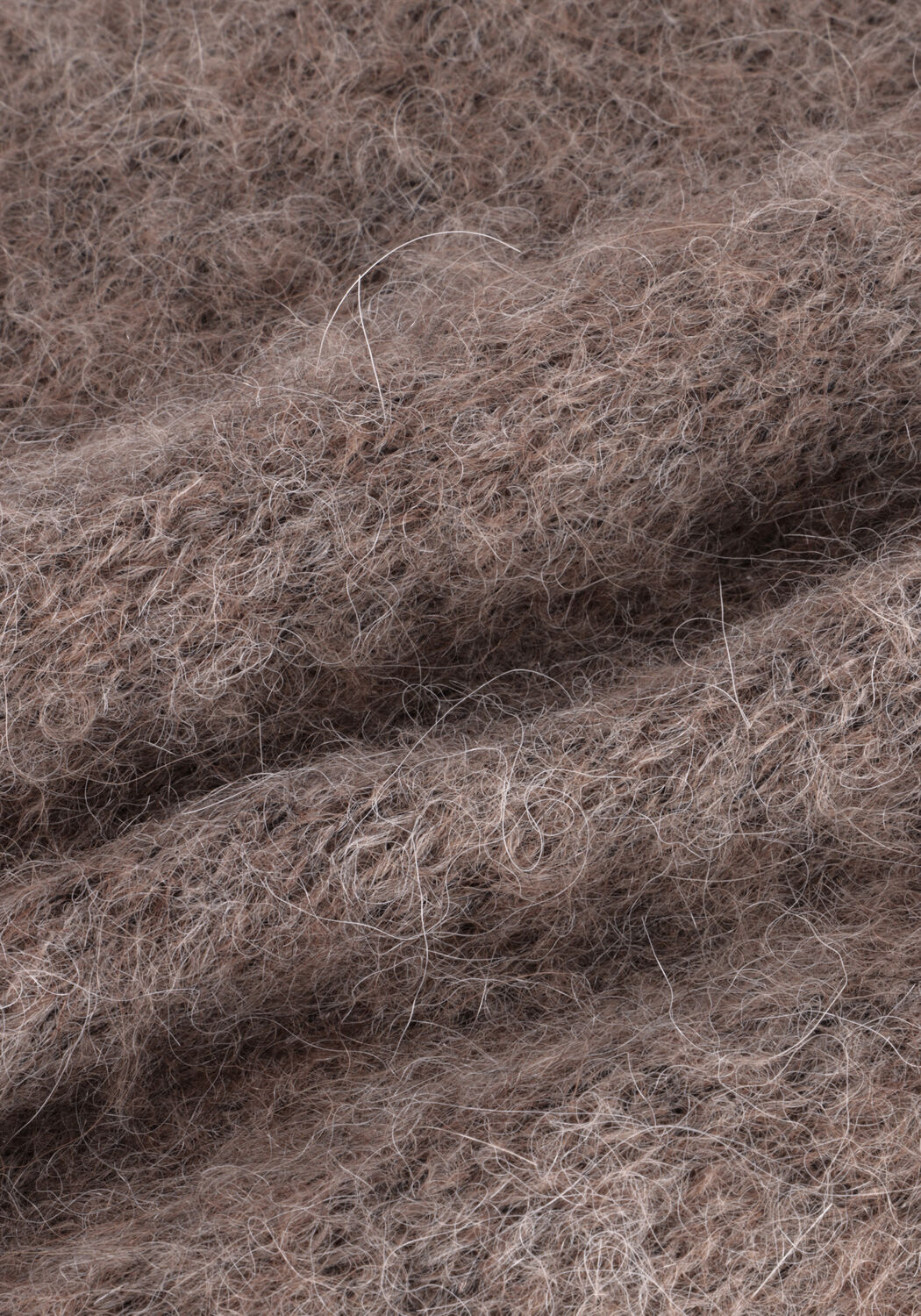 Bruine BY-BAR Trui LANA ECO PULLOVER - large