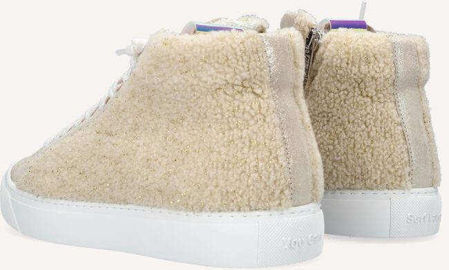 Beige P448 Hoge sneakers STAR Beige P448 Hoge sneakers STAR - large
