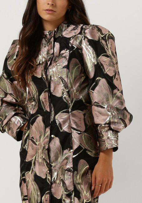 Zwarte BRUUNS BAZAAR Mini jurk CROCUS BROOKLYN DRESS - large