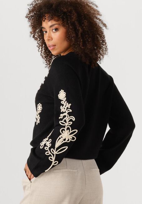 Zwarte OBJECT Trui OBJLANEY RUBIN LS PULLOVER NOOS - large