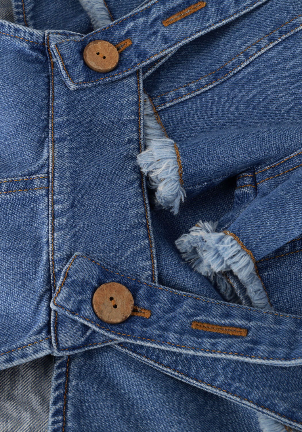 PLAY UP Meisjes Broeken Denim Dungaree Blauw