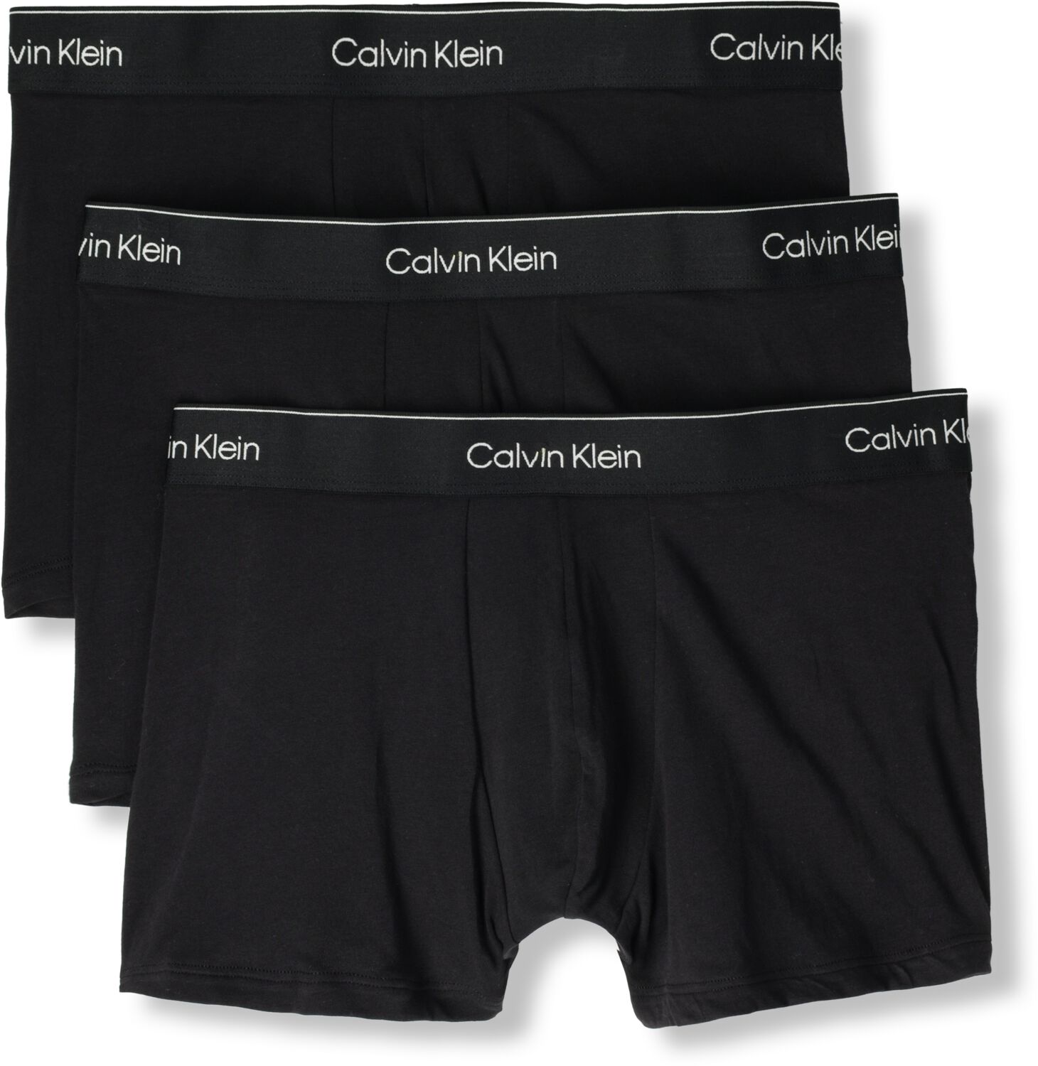 Calvin Klein Trunk 3PK met logo-elastische tailleband (3 stuks) (set 3 stuks)