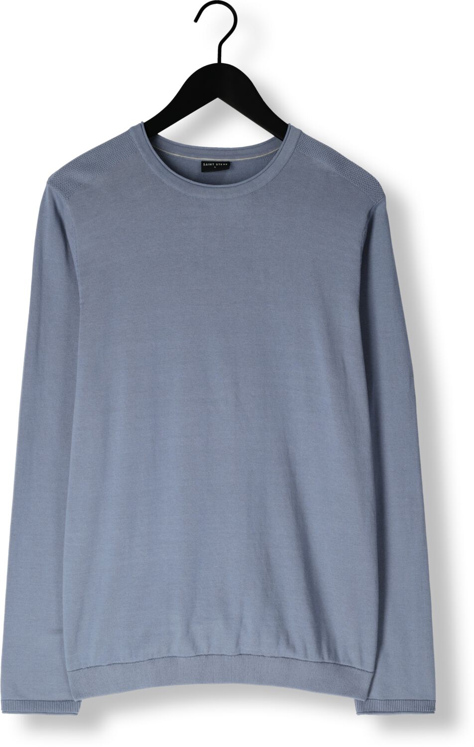 SAINT STEVE Heren Truien & Vesten Sander Blauw