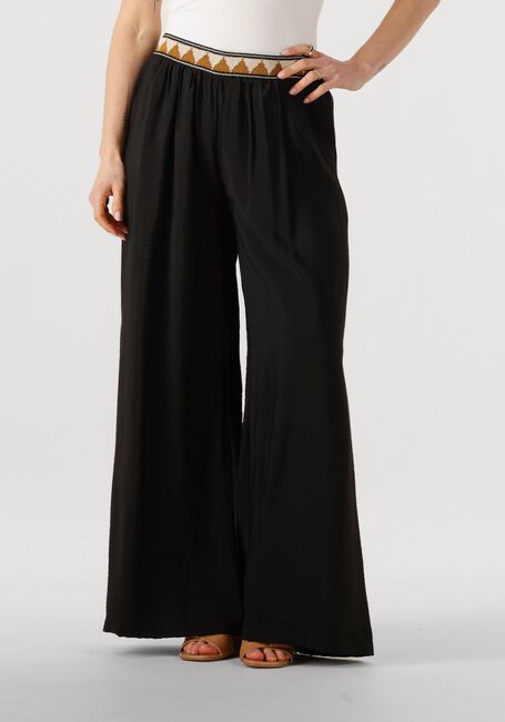 Zwarte LOUIZON Wijde broek WILLIANA - large