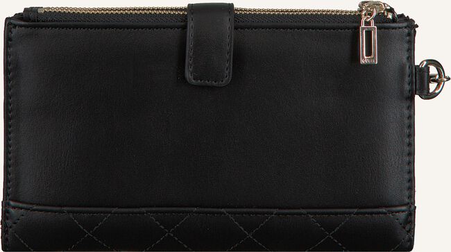 Zwarte GUESS Portemonnee MELISE SLG DBL ZIP ORGANIZER Zwarte GUESS Portemonnee MELISE SLG DBL ZIP ORGANIZER - large