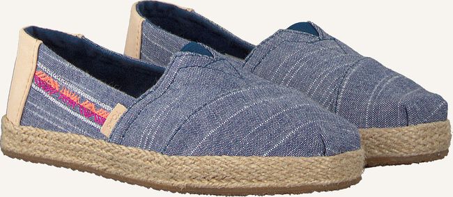 Blauwe TOMS Instappers CLASSIC ALPARGATA Blauwe TOMS Instappers CLASSIC ALPARGATA - large