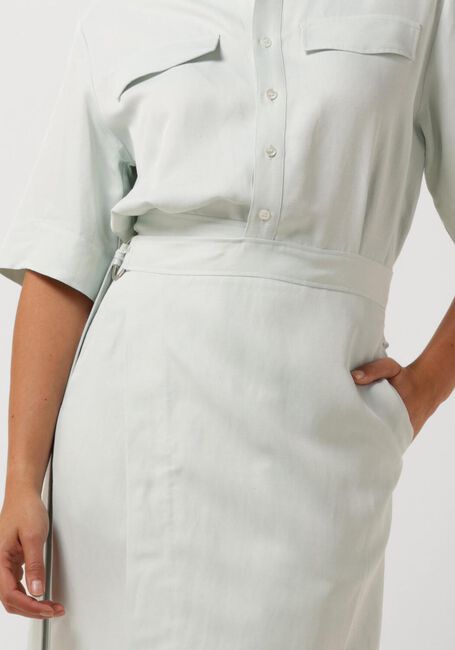 Blauwe VANILIA Midi jurk THE LAUREN - large