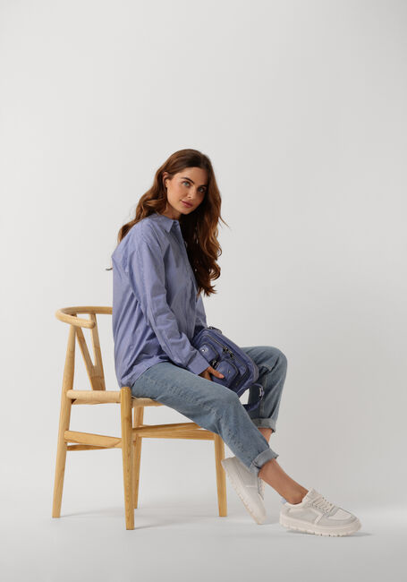 Blauwe MY ESSENTIAL WARDROBE Blouses 03 THE SHIRT - large