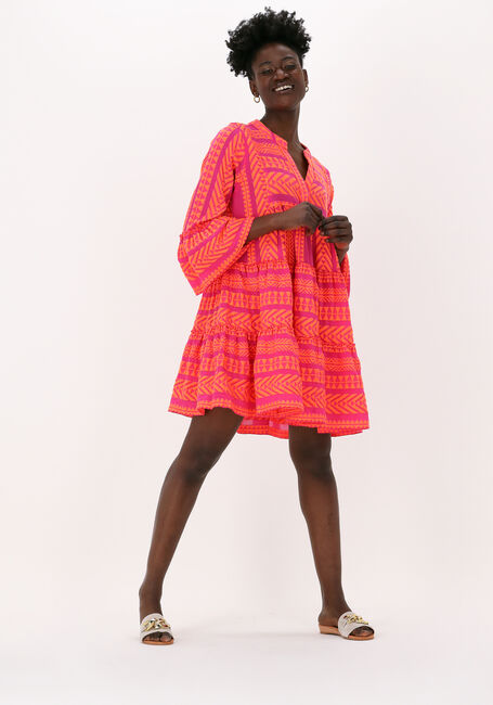 Fuchsia DEVOTION Mini jurk ELLA - large