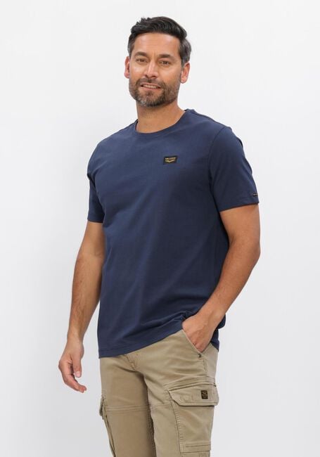 Blauwe PME LEGEND T-shirt SHORT SLEEVE R-NECK GUYVER TEE - large