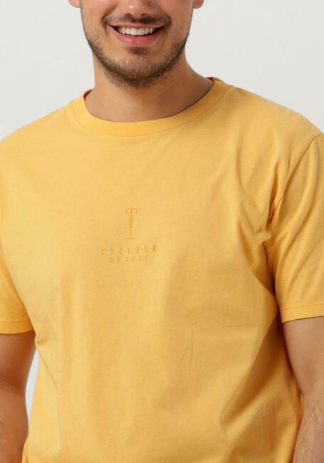 Gele CYCLEUR DE LUXE T-shirt HYBRID - large