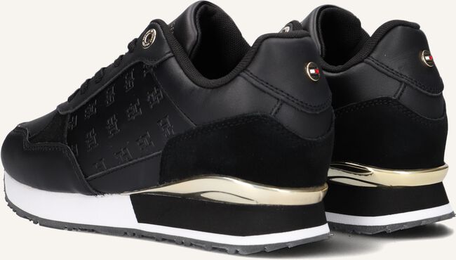 Zwarte TOMMY HILFIGER Lage sneakers METALLIC MONOGRAM EMBOSS SNEAKER Zwarte TOMMY HILFIGER Lage sneakers METALLIC MONOGRAM EMBOSS SNEAKER - large