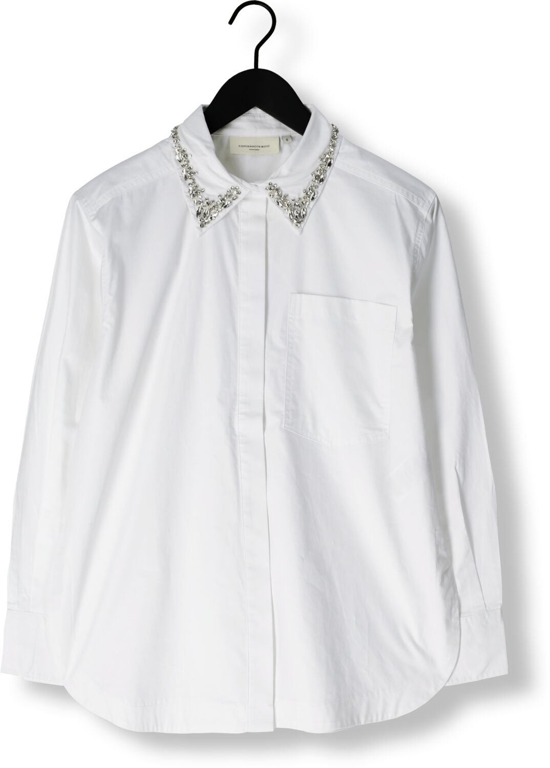 COPENHAGEN MUSE Dames Blouses Cmspika-shirt Wit