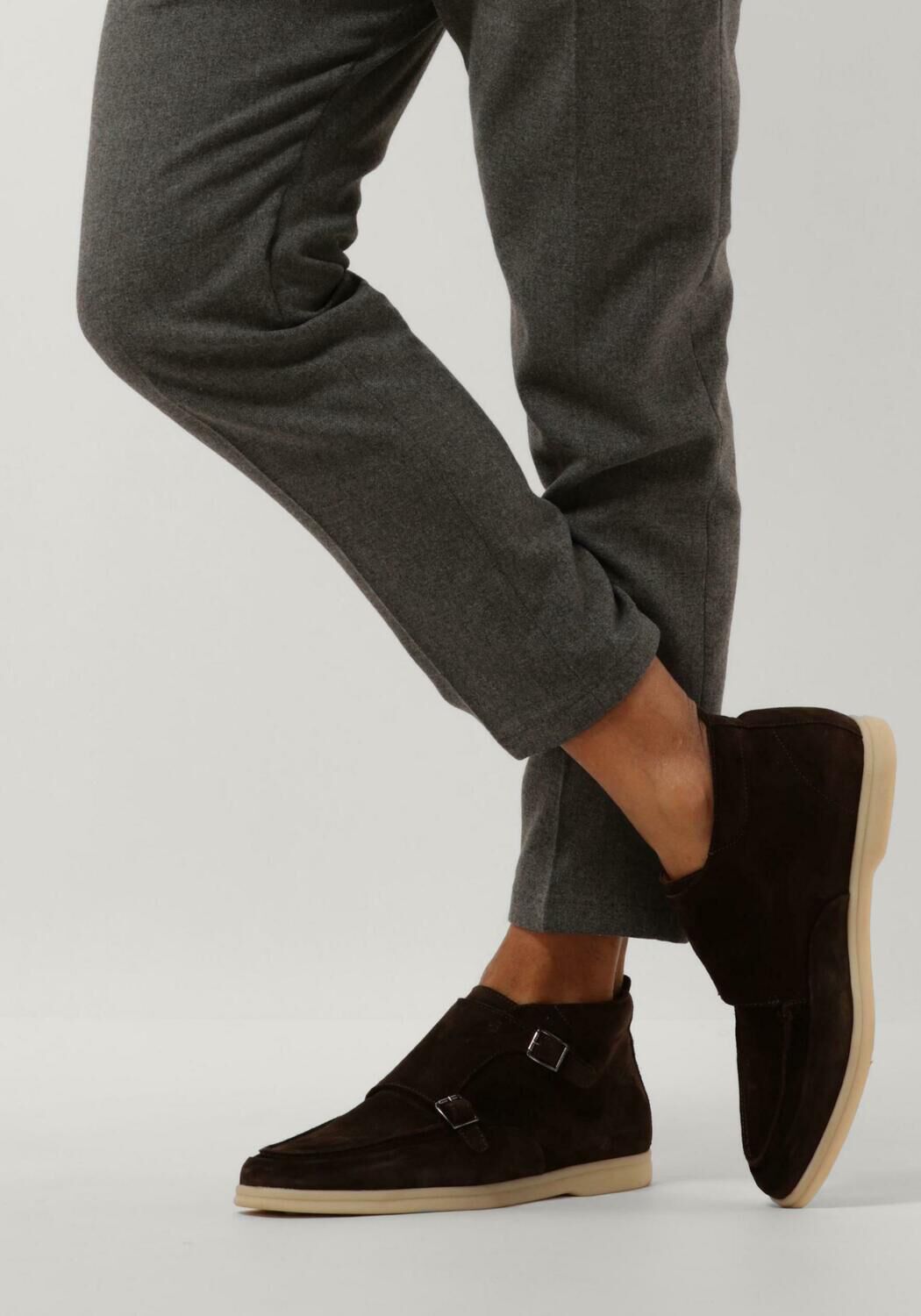 Bruine suede schoenen store