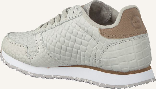 Grijze WODEN Lage sneakers YDUN CROCO Grijze WODEN Lage sneakers YDUN CROCO - large