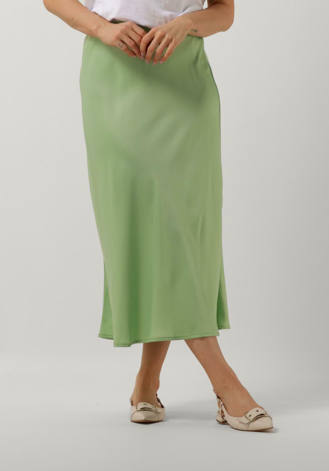 Y.A.S. Dames Rokken Yaspella Hw Midi Skirt S. Mint