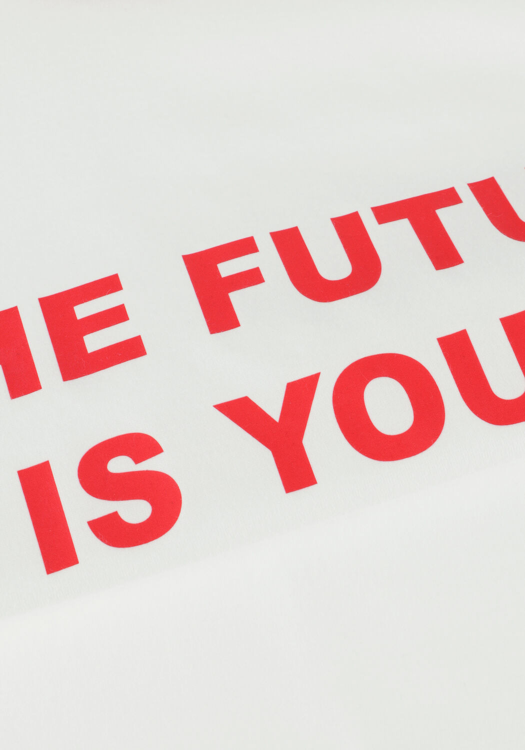 Witte CALL ME FRANKIE T-shirt FUTURE T-SHIRT - large