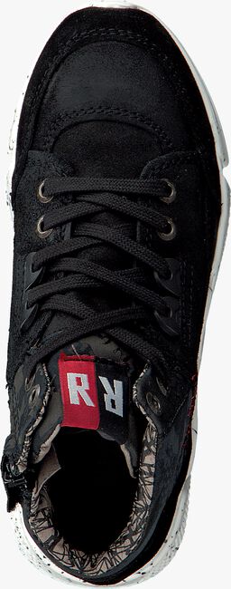 Zwarte RED-RAG Hoge sneaker 15537 - large