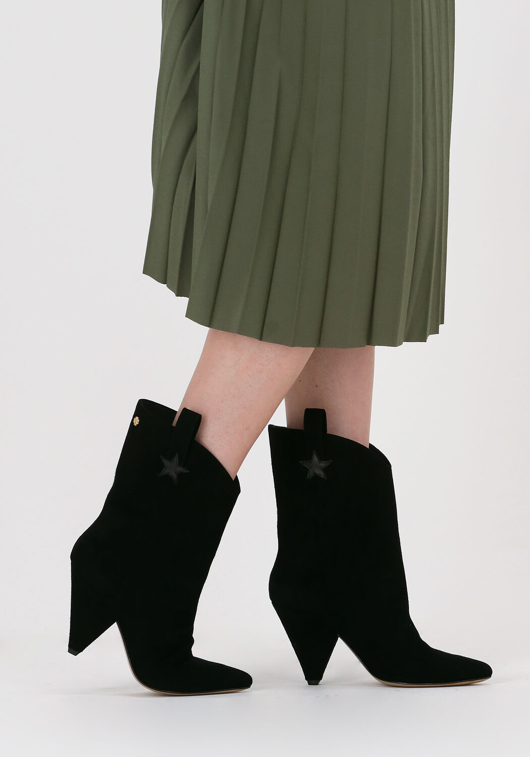 Zwarte FABIENNE CHAPOT Cowboylaarzen JOSEFIN ANKLE BOOT - large