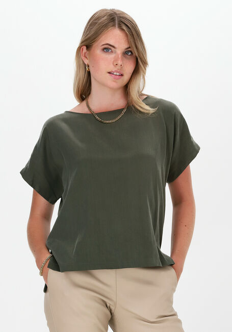 Groene DRYKORN Top SOMIA - large