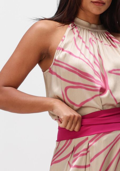 Beige JAPAN TKY Top WAKABA DESSIN - large