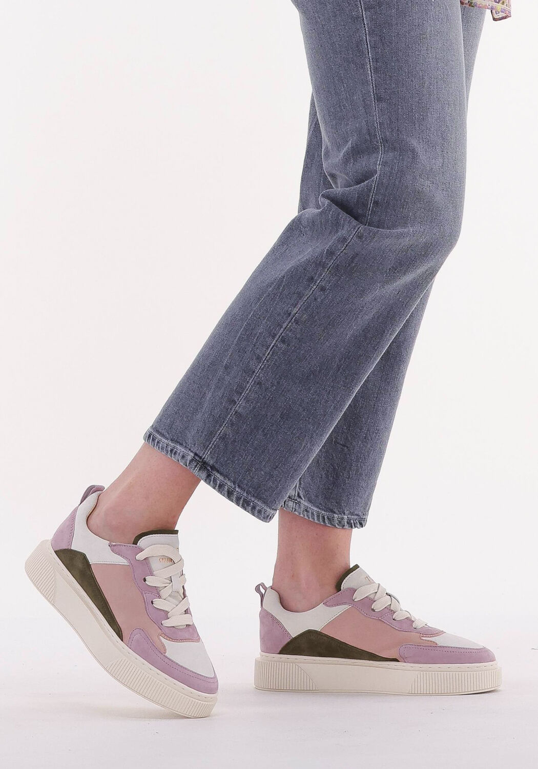 Roze CYCLEUR DE LUXE Lage sneakers SUMMIT - large