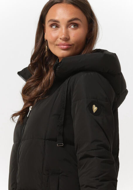 Zwarte MOS MOSH Gewatteerde jas NOVA SQUARE DOWN COAT - large