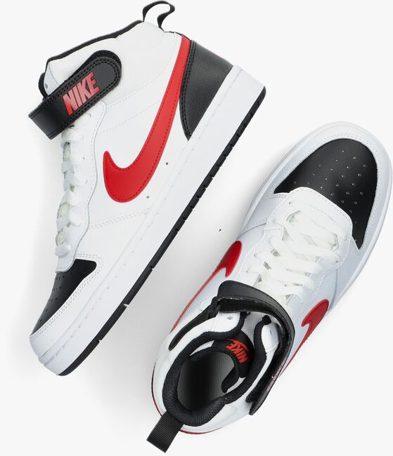 Court Borough Mid Nike Witte Hoge Sneakers Nike Witte Hoge Sneaker