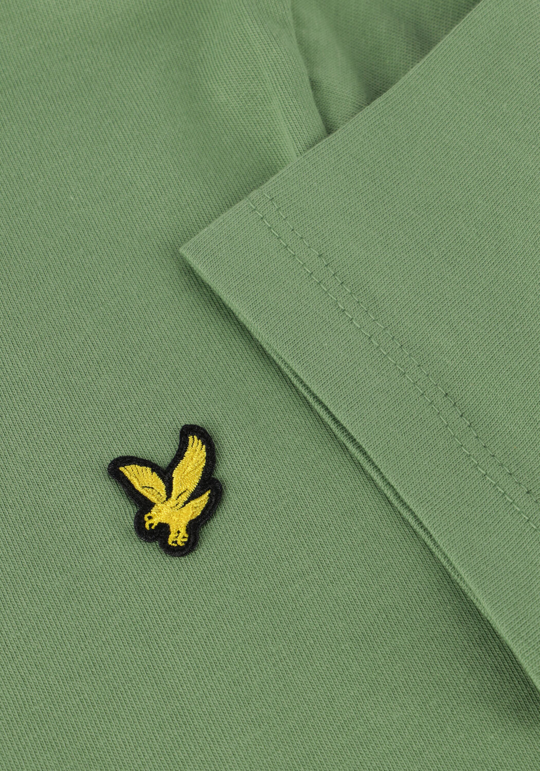 Groene LYLE & SCOTT T-shirt SS PLAIN T-SHIRT - large