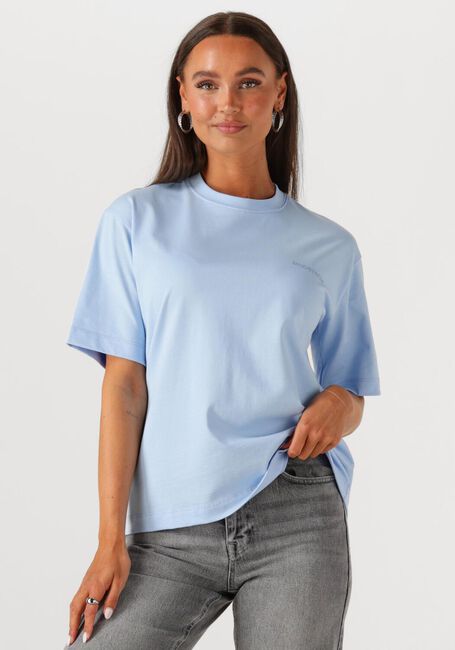 Lichtblauwe MODSTRÖM T-shirt TAKODAMD T-SHIRT - large
