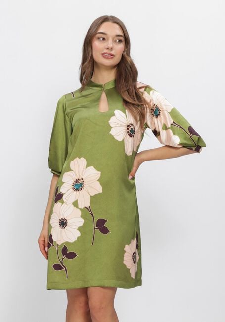 Groene ANA ALCAZAR Midi jurk 041815-3811 - large