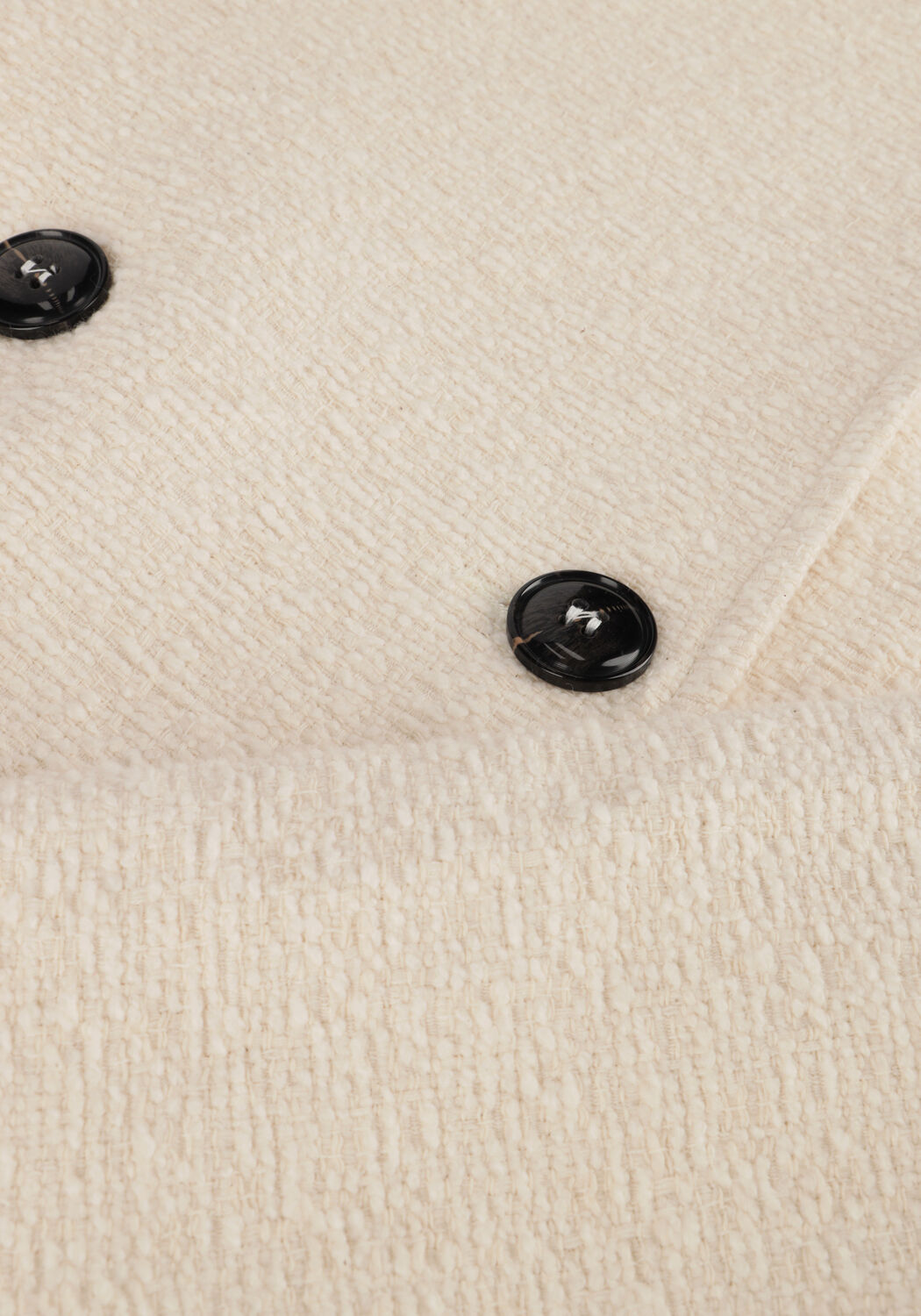 Gebroken wit RUBY TUESDAY Jack MAYA LONG DOUBLE BREASTED COAT - large