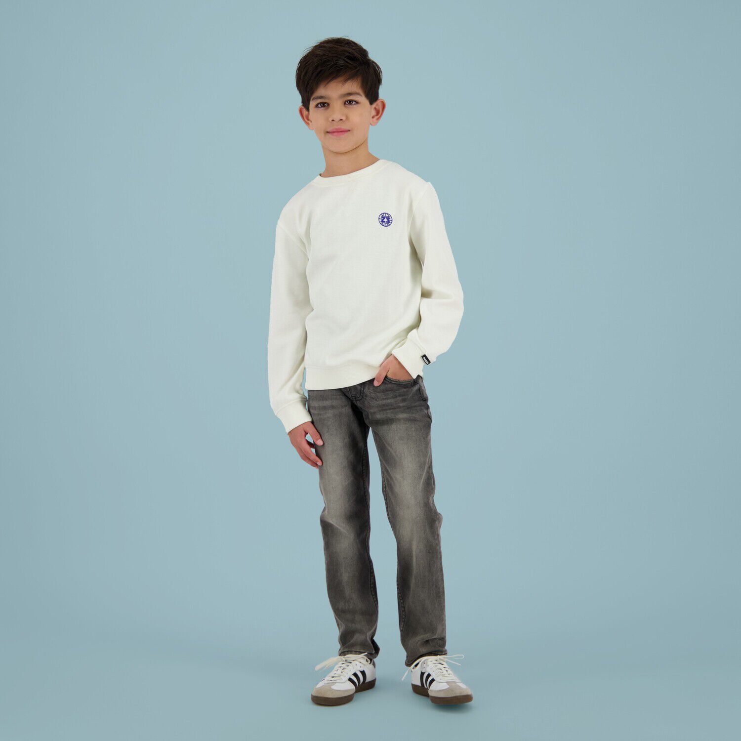 RAIZZED Jongens Jeans Berlin Grijs