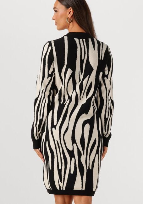 Multi OBJECT Mini jurk OBJRAY L/S KNIT DRESS AOP - large