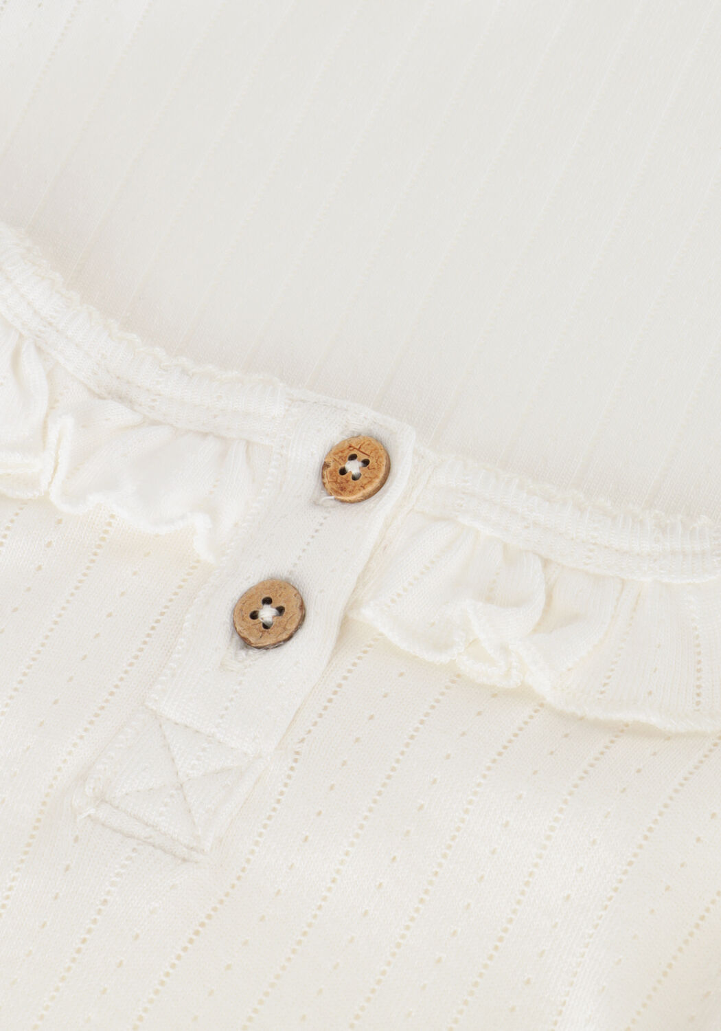 LIL' ATELIER Meisjes Tops & T-shirts Nmfrachel Nis Ls Slim Top Lil Noos Ecru