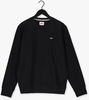 Zwarte TOMMY JEANS Sweater TJM REGULAR FLEECE C NECK