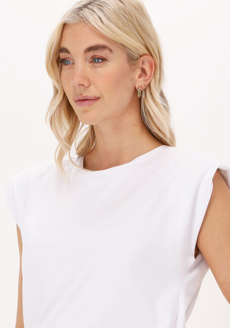 Witte OBJECT T-shirt OBJSTEPHANIE JEANETTE S/S TOP - large