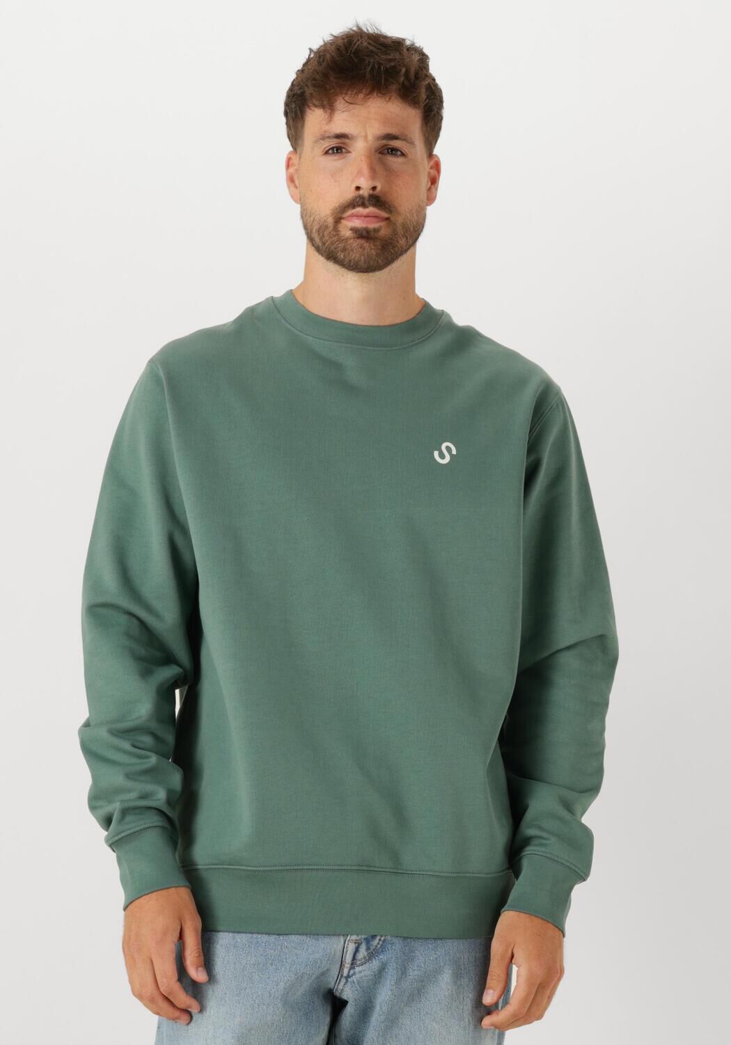 Groene STR&Oslash;M Clothing Sweater SWEATER - large