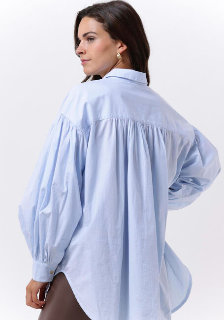 Lichtblauwe BY-BAR Blouses SARAH CHAMBRAY BLOUSE - large