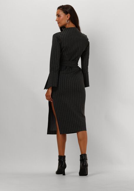Grijze ANA ALCAZAR Midi jurk TIGHT DRESS - large